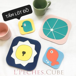 TẤM LÓT LY, CỐC, NỒI, ĐỒ ĂN TRANG TRÍ ĐA NĂNG [HÀNG NHẬP KHẨU]