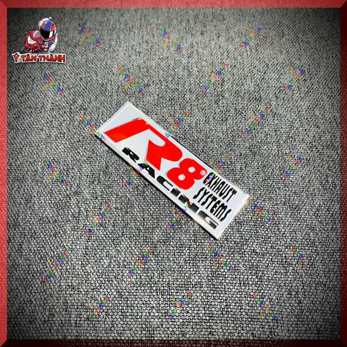 Tem nhôm dán pô xe máy MS102
