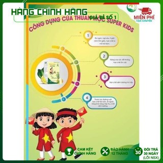✅CHÍNH HÃNG 100%✅Thuần Mộc SUPER KID