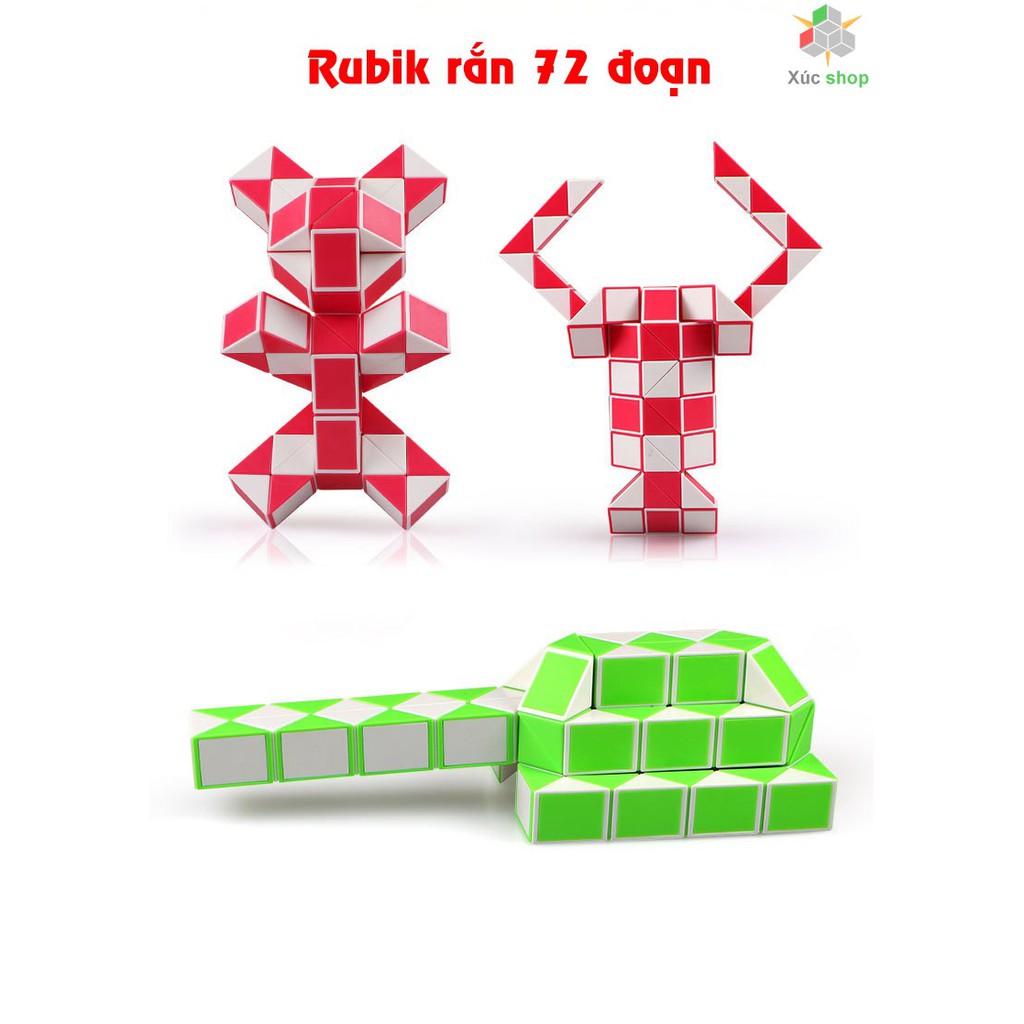 Rubik rắn - Magic Snake - 24 - 36 - 48 - 60 - 72 đoạn