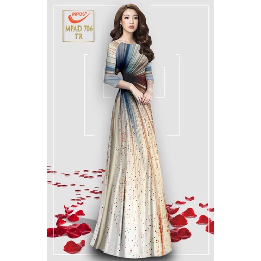 Vải áo dài đẹp - độc - lạ - hợp xu hướng - đủ màu MS145