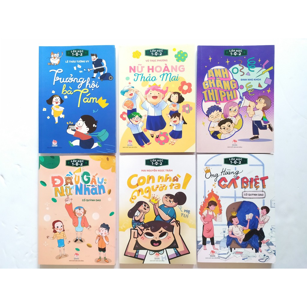 Sách - Combo 6 Cuốn Lớp Học 1-0-2 - Chọn Lẻ