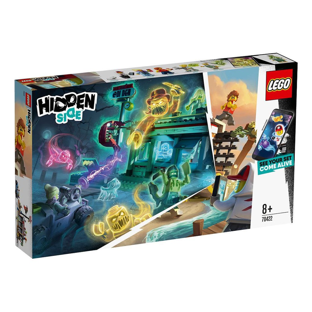 [CÓ HÀNG] LEGO Hidden Side 70422 Shrimp Shack Attack - Thám hiểm căn nhà ma chính hãng (như hình)
