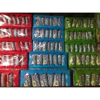 Bánh phủ socola trắng Peppie 360g/12 cái (Lá dứa, sữa dừa, socola ....)
