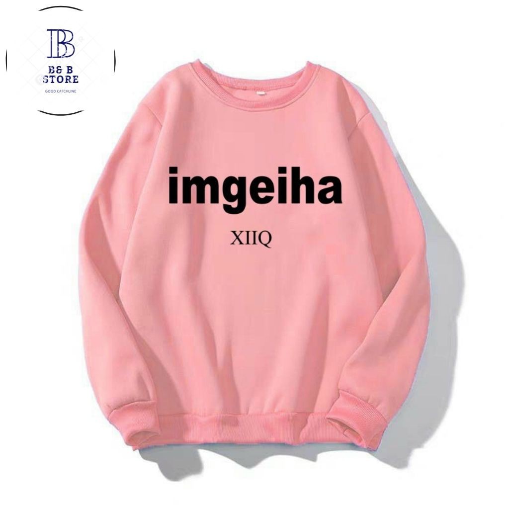 [ FREE_ SHIP ] ÁO SWEATER NỈ UNISEX IMGEIHA FORM RỘNG NAM NỮ NHIỀU MÀU ĐỦ SIZE CỰC ĐẸP