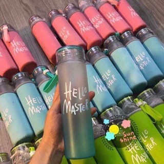 Bình nước hello tặng vỏ giữ nhiệt