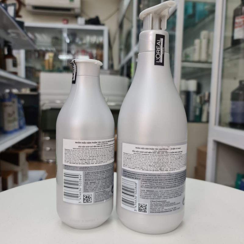 DẦU GỘI KHỬ VÀNG GIỮ MÀU TÓC NHUỘM XÁM BẠC L'OREAL 300ML - 500ML | BigBuy360 - bigbuy360.vn