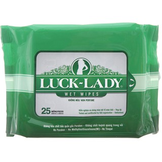 Khăn giấy ướt luck lady