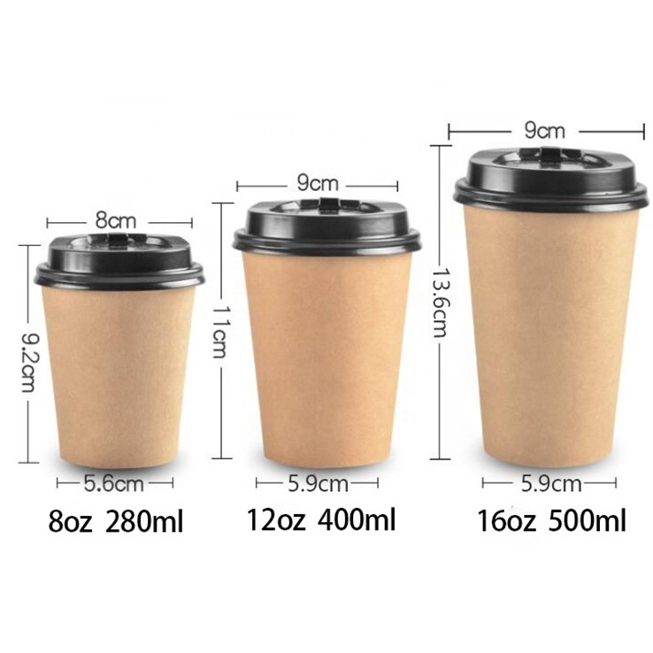 50- Ly kraft 12 OZ (1 Lớp )