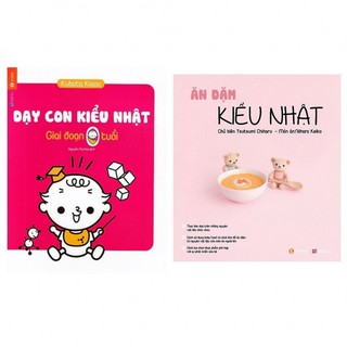 Sách Combo Ăn Dặm Kiểu Nhật + Dạy Con Kiểu Nhật Bản Giai Đoạn 0 Tuổi
