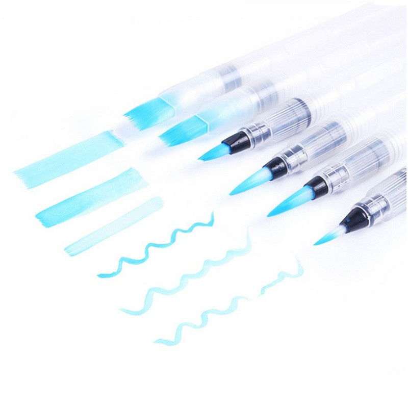 Set 3/ 6 bút lông mềm dùng để vẽ màu nước tiện dụng