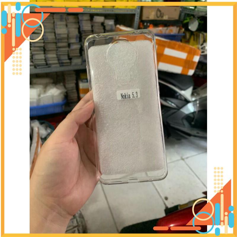 ốp lưng silicon Nokia 5.3 trong suốt