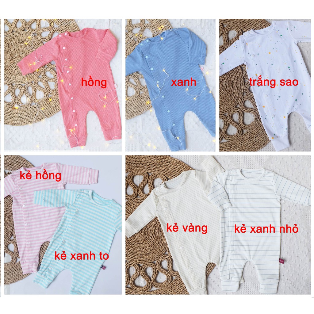 bộ body cotton & len cho bé 1m-9m Ôly styles - Việt Nam