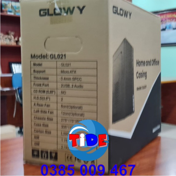 Case Gloway GL021 ( Micro-ATX ) – Hàng Chính Hãng – Bảo hành 1 năm – Vỏ cây PC