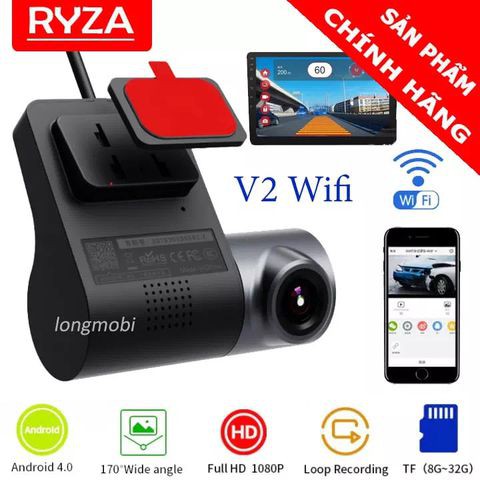 [FREESHIP] CAMERA HÀNH TRÌNH V10 (A12), V2, A8 (C8 HD1296) XEM QUA APP ROADCAM