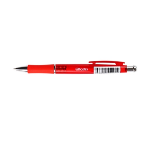 Hộp 24 Cây Bút Bi Mực Đỏ Officetex OT-BP010RE - 8935276452142