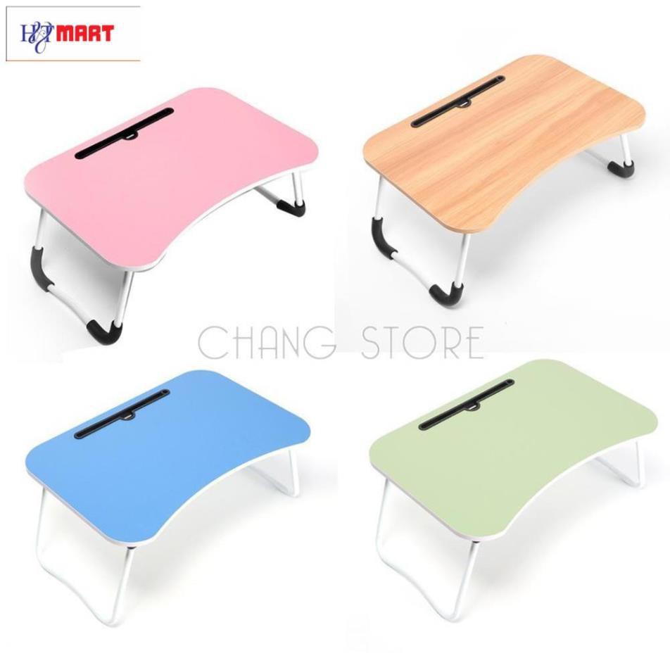 Bàn gấp nhỏ gọn thông minh có khe cắm Ipad, điện thoại cho học sinh, sinh viên, công chức, các bé mẫu giáo | BigBuy360 - bigbuy360.vn