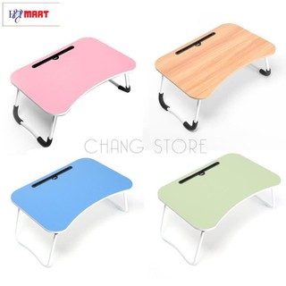 Bàn gấp nhỏ gọn thông minh có khe cắm Ipad, điện thoại cho học sinh, sinh viên, công chức, các bé mẫu giáo
