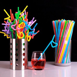 Ống Hút Xoắn Nghệ Thuật F6 đen / Ống Hút Xoắn Nghệ Thuật F6 Nhiều Màu