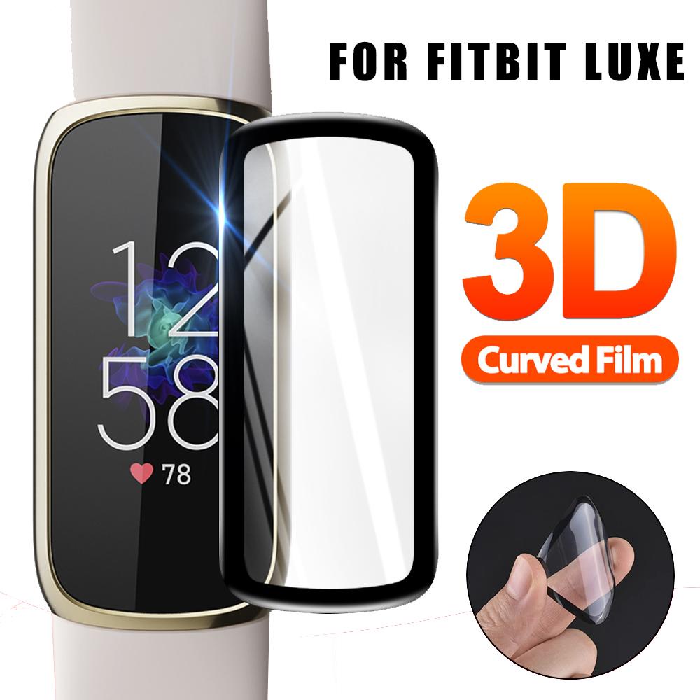 Miếng Dán 3D HD Bảo Vệ Màn Hình Đồng Hồ Thông Minh Fitbit Luxe