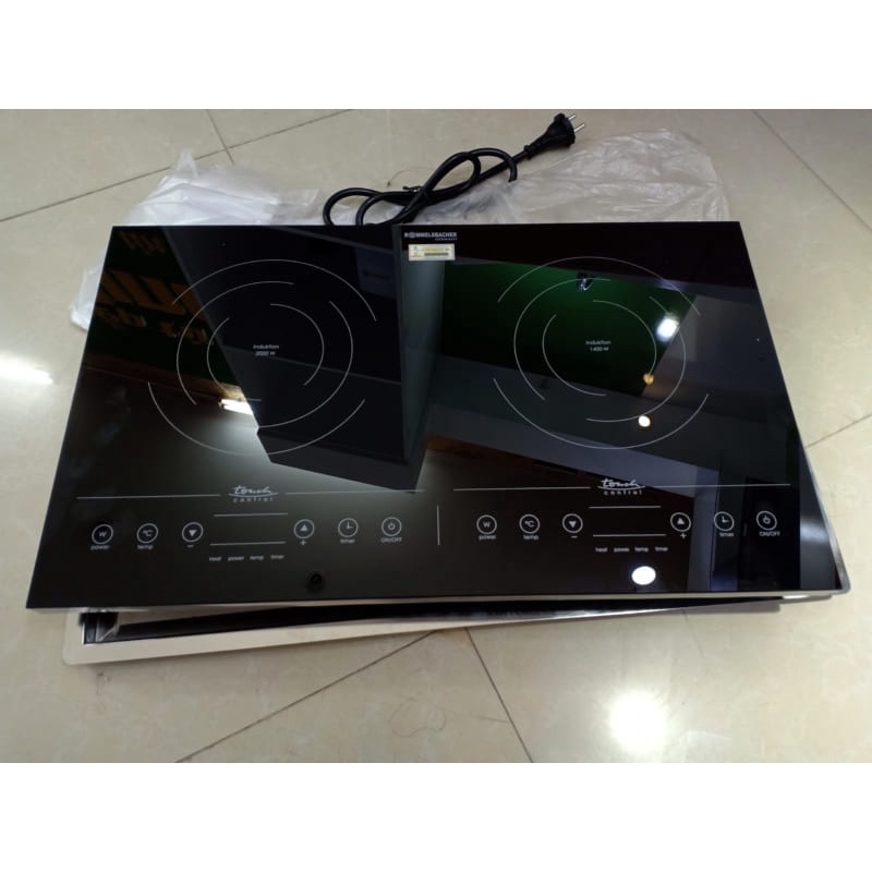 Bếp từ đôi Rommelsbacher CT 3410/IN - bếp từ dương Đức [Hàng Đức chính hãng]