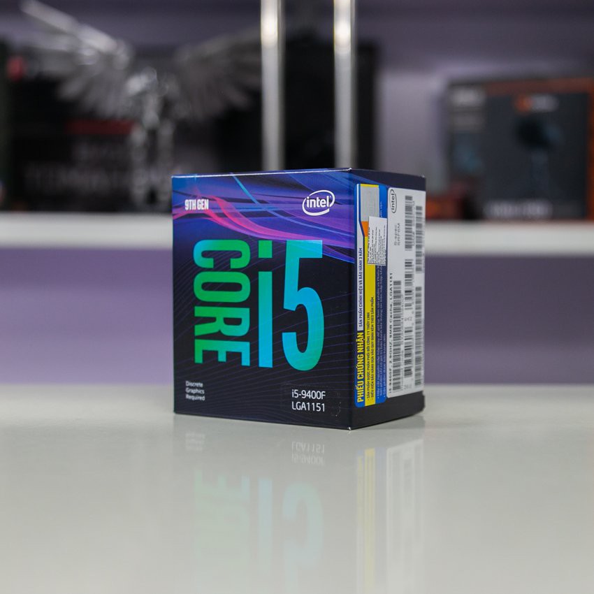 CPU New Box Bộ vi xử lí Core i5 9400F (2.9 Upto 4.1GHz/ 9MB /Socket 1151)