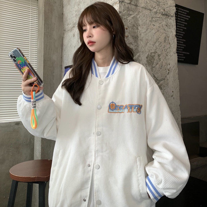 Áo bóng chày 2 lớp unisex nam nữ uzzang phong cách Hàn Quốc