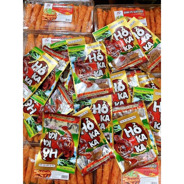[5 gói]Snack Hổ Kaka vị đậu nành gói 18g
