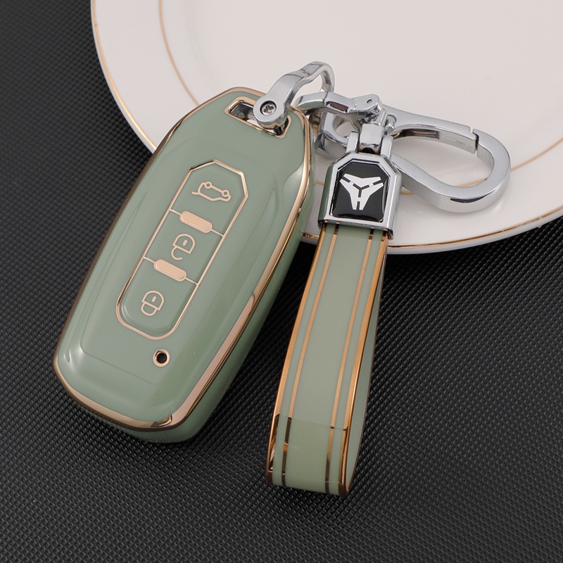 Vỏ Bọc Chìa Khóa Điều Khiển Từ Xa Viền TPU Mềm Cho Xe Hơi Ford Territory EV