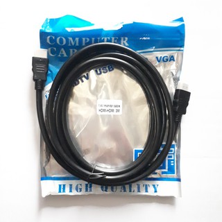 Dây cáp HDMI tròn 1.5m - 3m - 5m chuẩn 1.4 Full HD