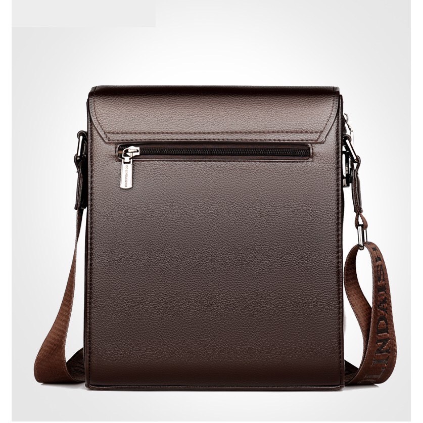 Túi đeo chéo nam da bò T75 BOLINDAISHU ̣27x23x5cm bảo hành 12 tháng  D.HSTORE