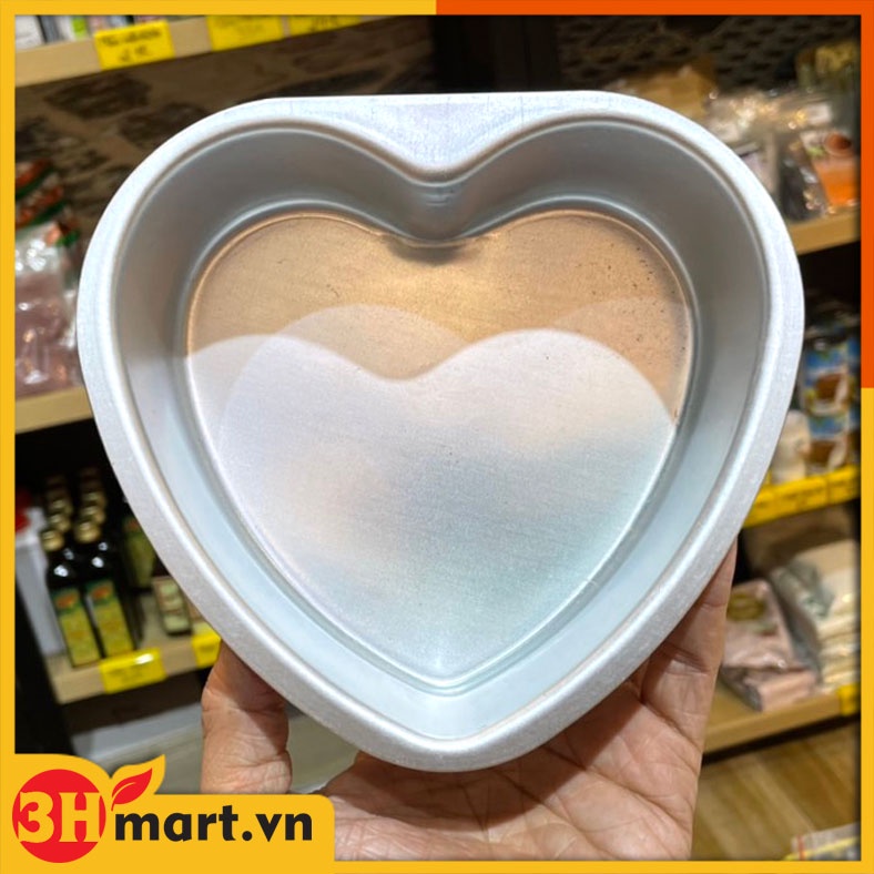 Khuôn tim nhôm đúc đáy liền 16cm