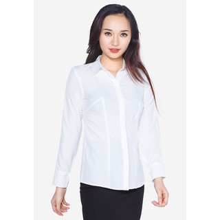 Áo sơ mi trắng tay dài The One Fashion ADV177TR