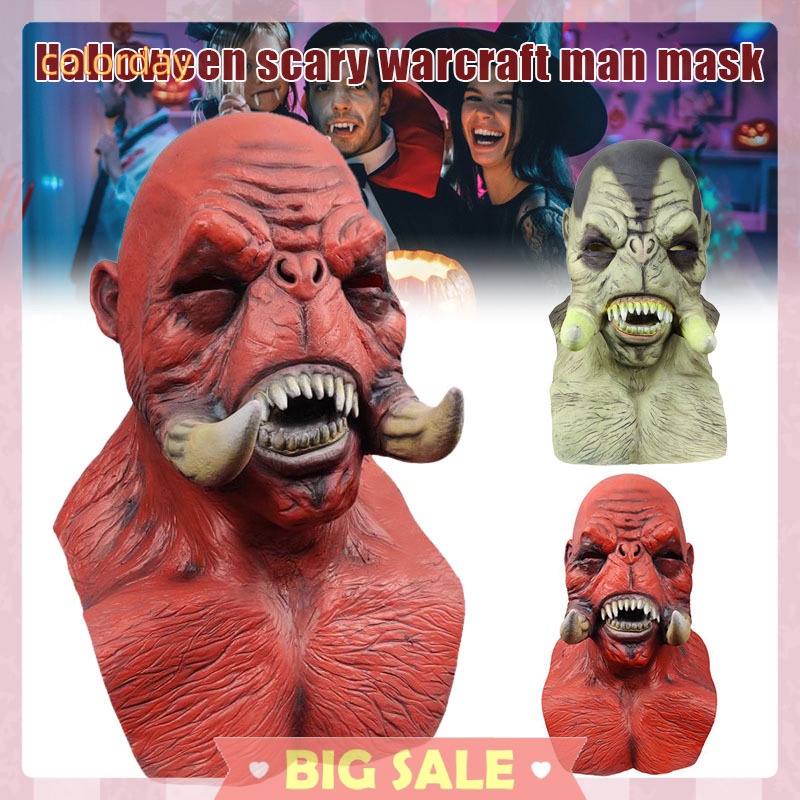 Mặt nạ quái vật kinh dị hóa trang Halloween thumbnail