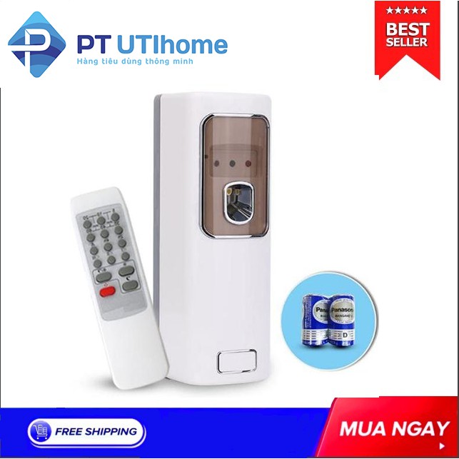 Máy xịt tự động thơm phòng MD1A ( Có điều khiển ) PT UTIHOME