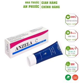 Kem Liền Sẹo ANZELA C  ⚡ CAM KẾT CHÍNH HÃNG ⚡Ngừa th.â.m, mờ sẹo trên da hiệu quả (10g)