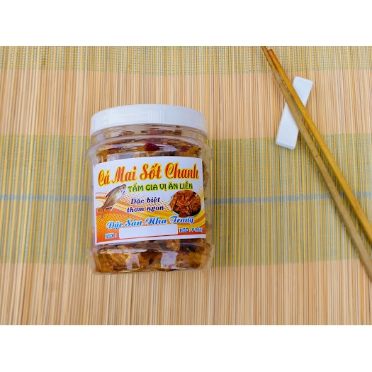 Hũ 200gram Cá Mai Sốt Chanh Dây Nha Trang - Dùng ăn liền | BigBuy360 - bigbuy360.vn
