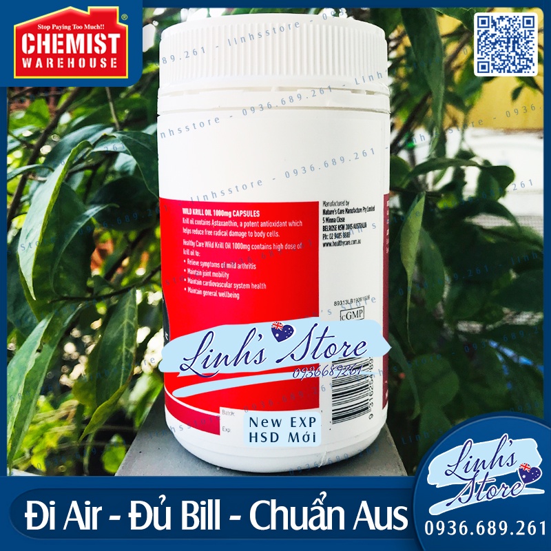 Healthy Care CoEnzyme Q10 150mg - 100 viên 💙 Chemist Warehouse - Úc