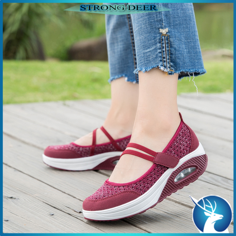 Giày lười nữ size 35-42 thoải mái thoáng khí