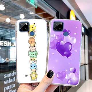 Ốp điện thoại mềm họa tiết hoạt hình bảo vệ chống va đập cho REALME NARZO 20/C12 C11 NARZO 20A/C3 C15 C3I