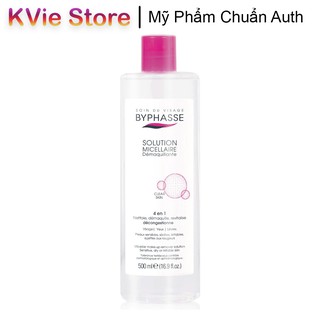 Nước Tẩy Trang Không Cồn Byphasse Solution Micerallaire Cho Mọi Loại Da Tây Ban Nha 500ml