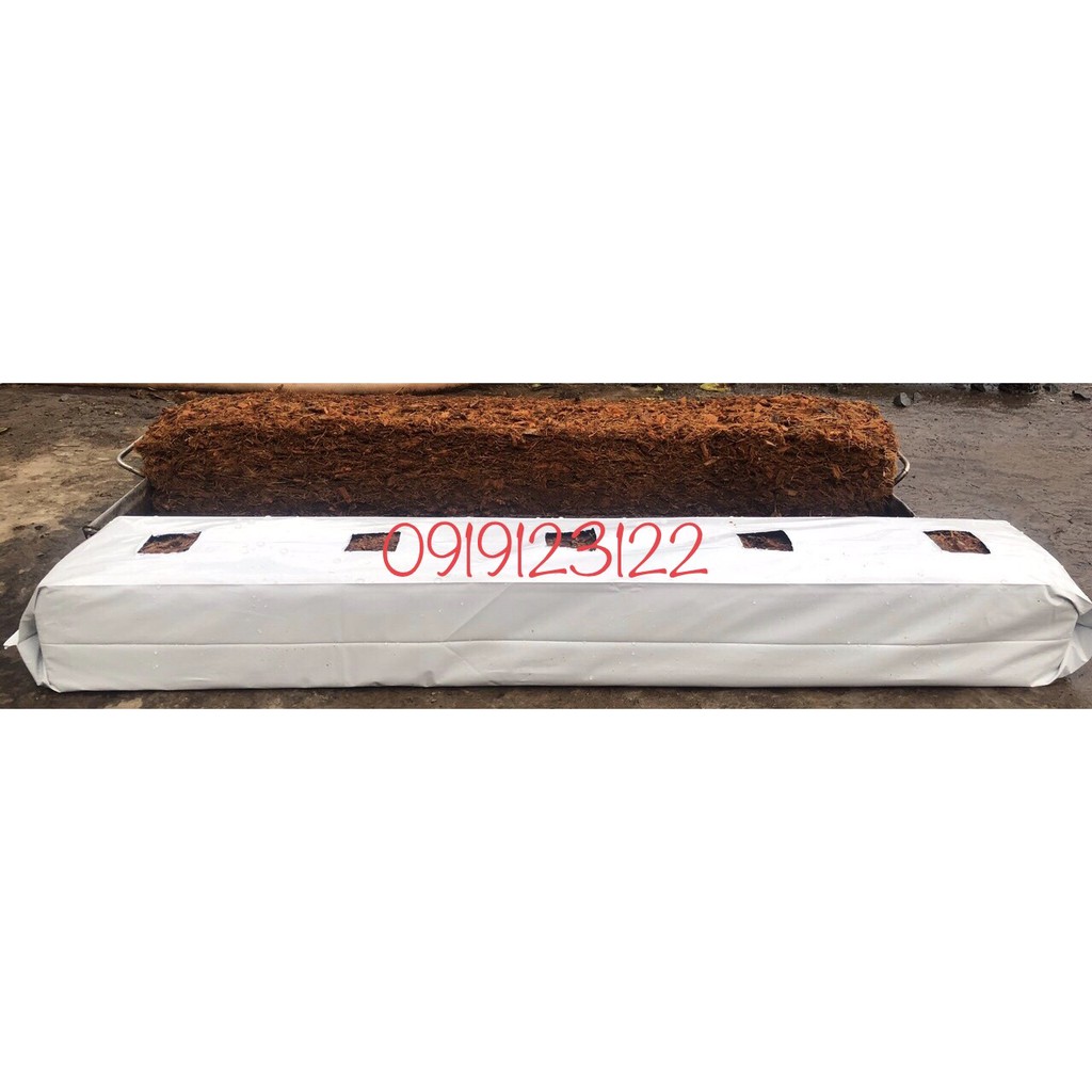 TÚI TRỒNG CÂY- GROW BAGS XƠ DỪA ÉP THẺ