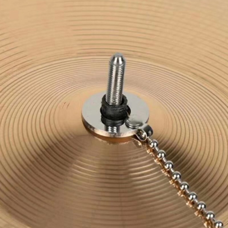 High Quality Zinc Alloy Cymbal Sizzler Extension Chain for Drum Kits, Jazz Drums