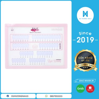 Bảng mica trưng bày sơn 60 màu