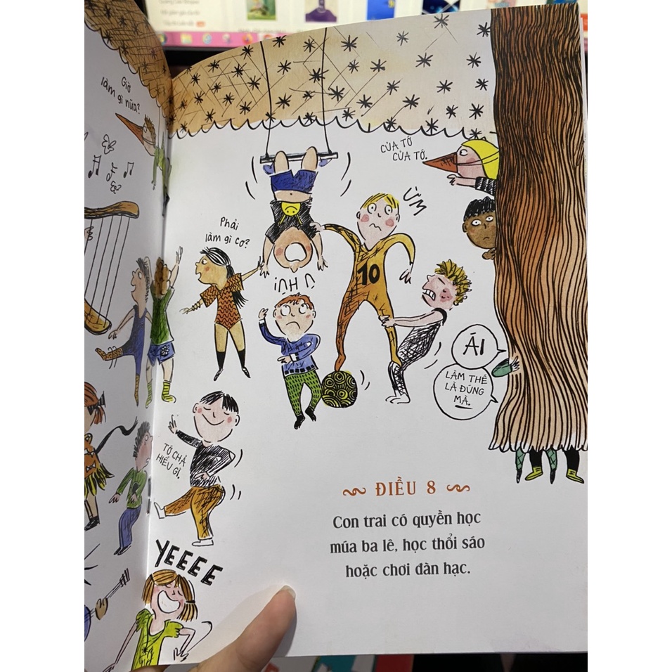 Sách - Tuyên bố quyền con trai ( Kim Đồng )