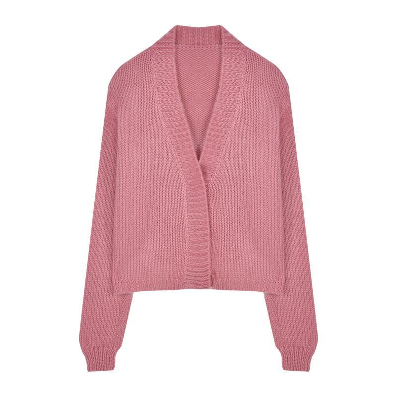 [Spot] Áo nịt đan cổ chữ V thời trang Hàn Quốc 2022