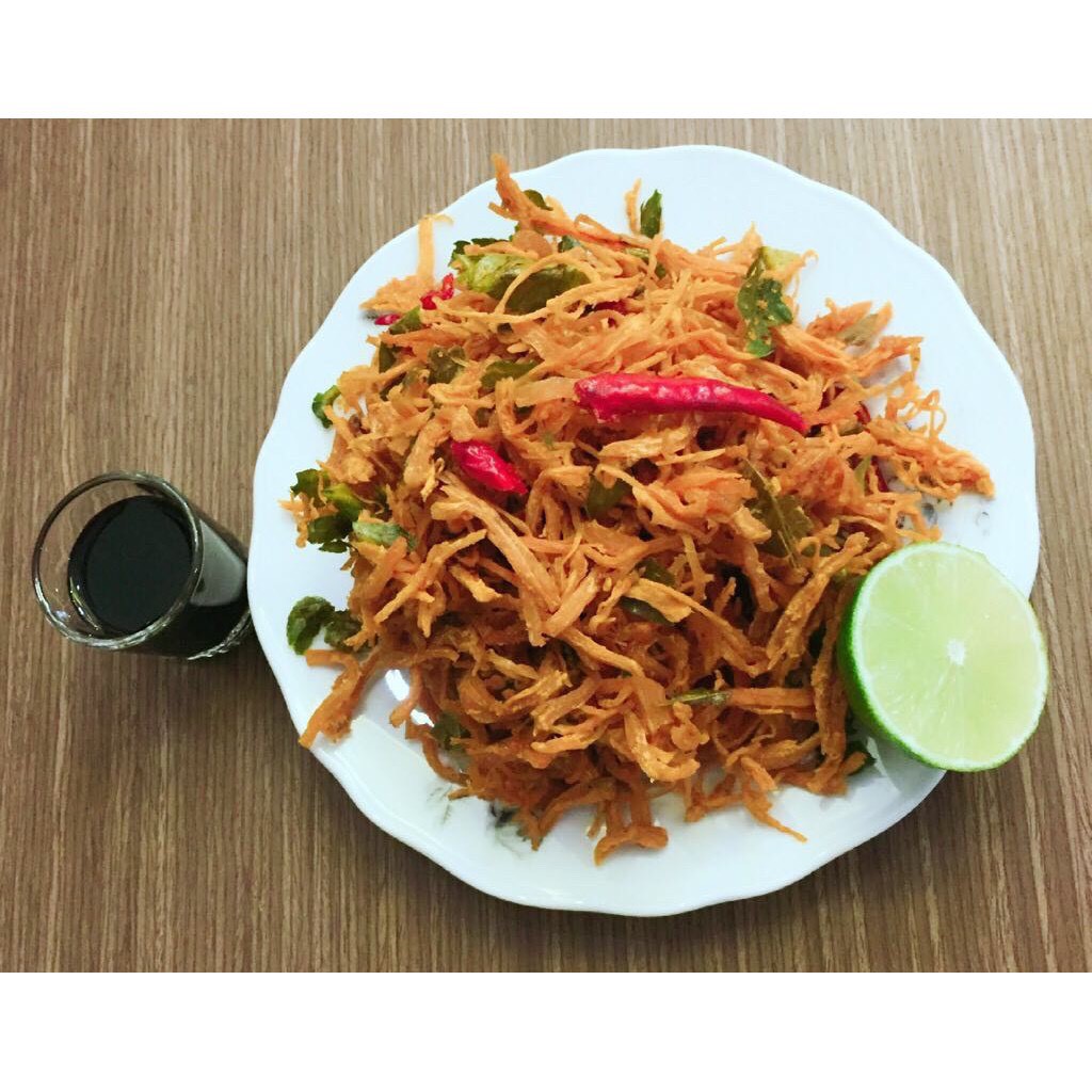 KHÔ GÀ ❌ Gà sạch 100% | LOẠI 1❌ 450g Khô gà lá chanh | ngon xé cay | Chuẩn ATVSTP | Đồ ăn vặt | BigBuy360 - bigbuy360.vn