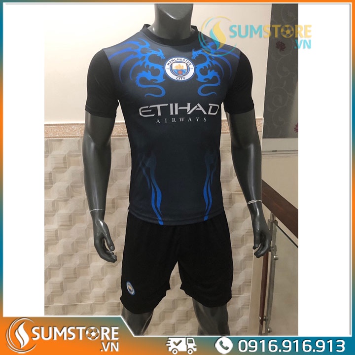 Áo Thể Thao Đá Bóng CLB Man City Fan HD