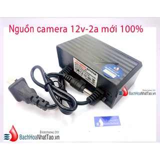 Nguồn CAMERA 12V-2A CÓ MÓC TREO CHUẨN CHỐNG NƯỚC