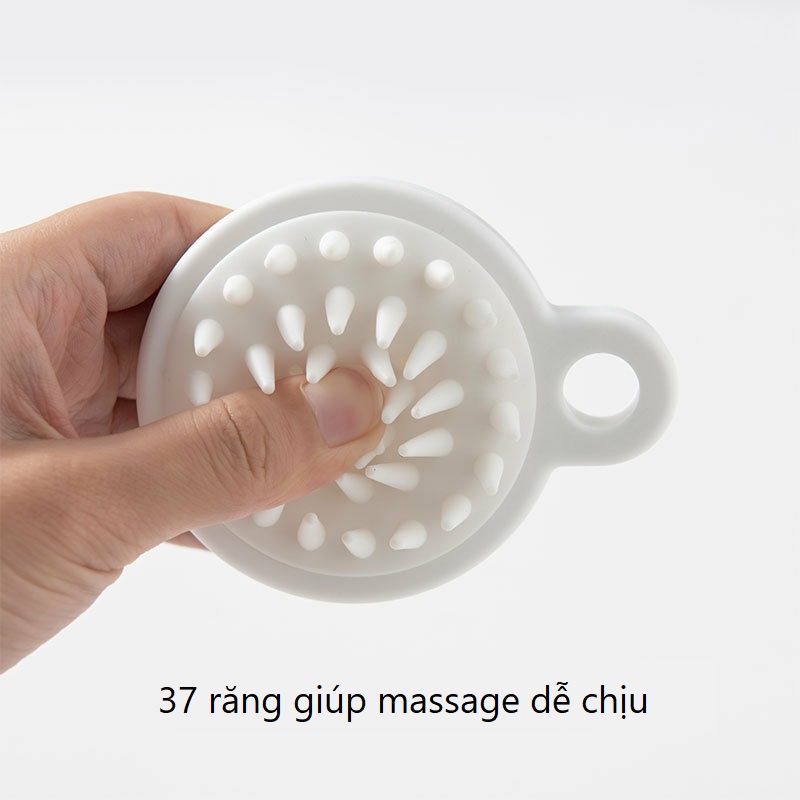 Lược gội đầu massage da đầu dễ chịu, giảm stress